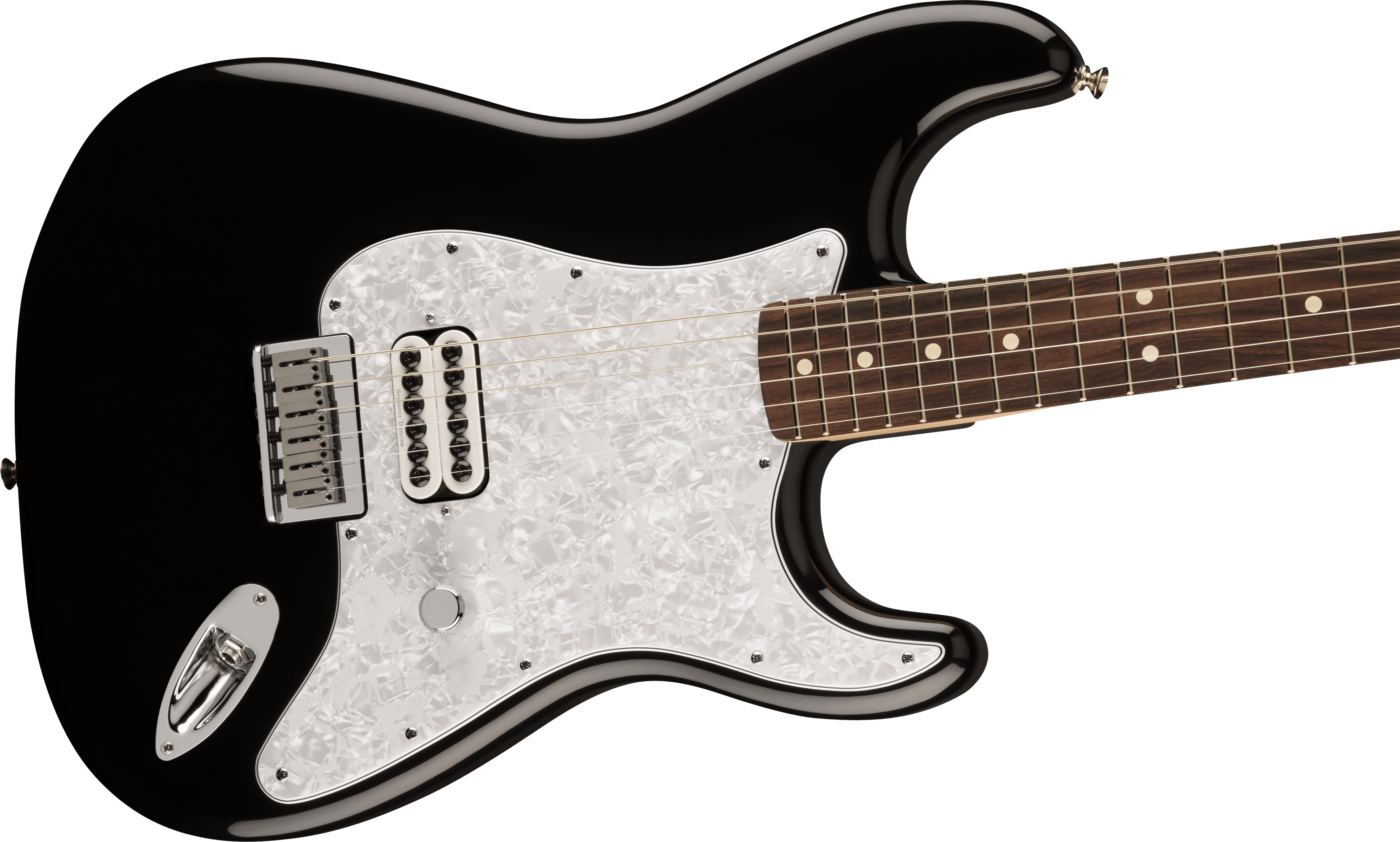 Fender Tom Delonge Ltd Mex Signature 1h Ht Rw - Black - Guitarra eléctrica con forma de str. - Variation 3