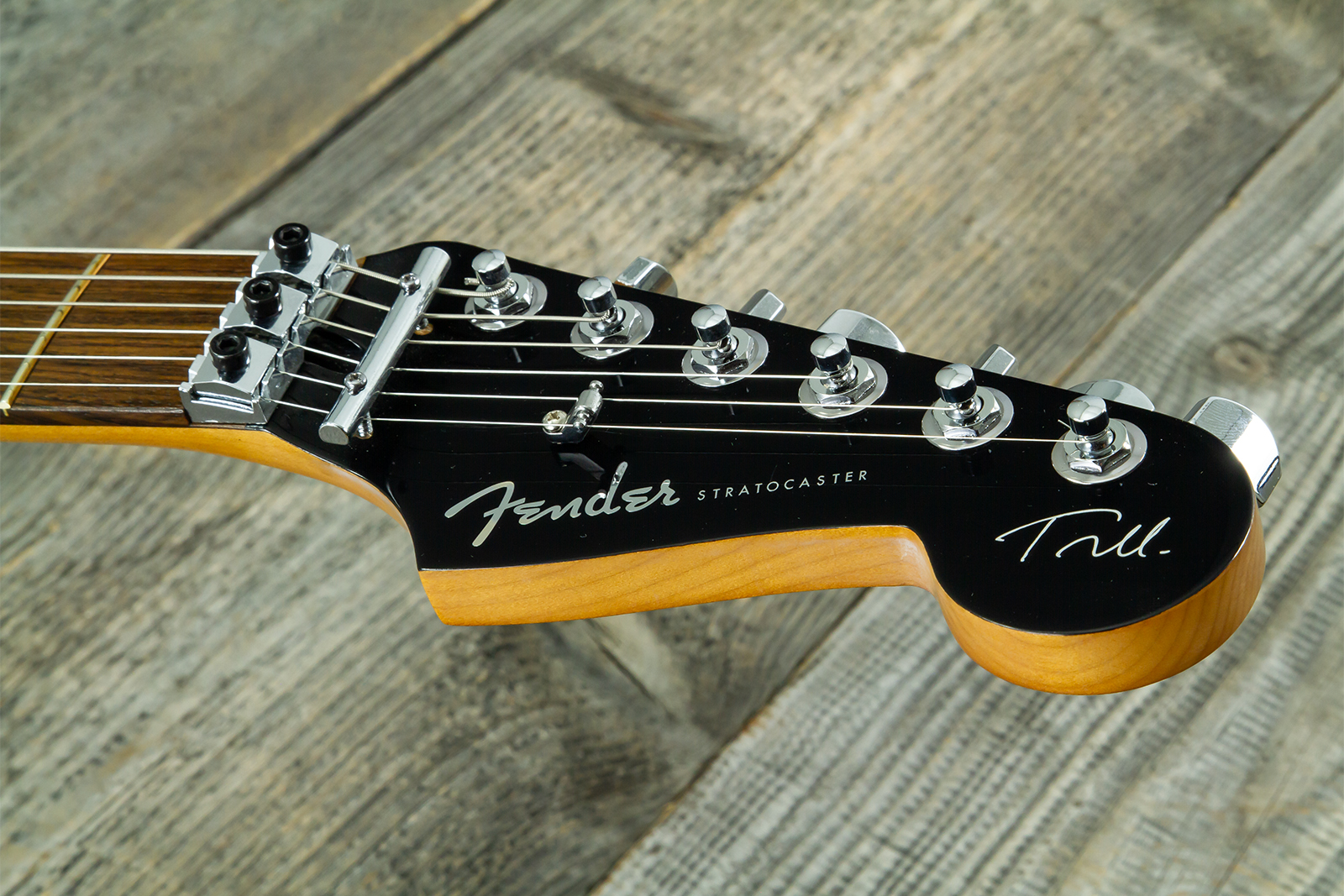Fender Tom Morello Strat Mex Signature Hss Fr Rw #mx22308 - Black - Guitarra eléctrica con forma de str. - Variation 9