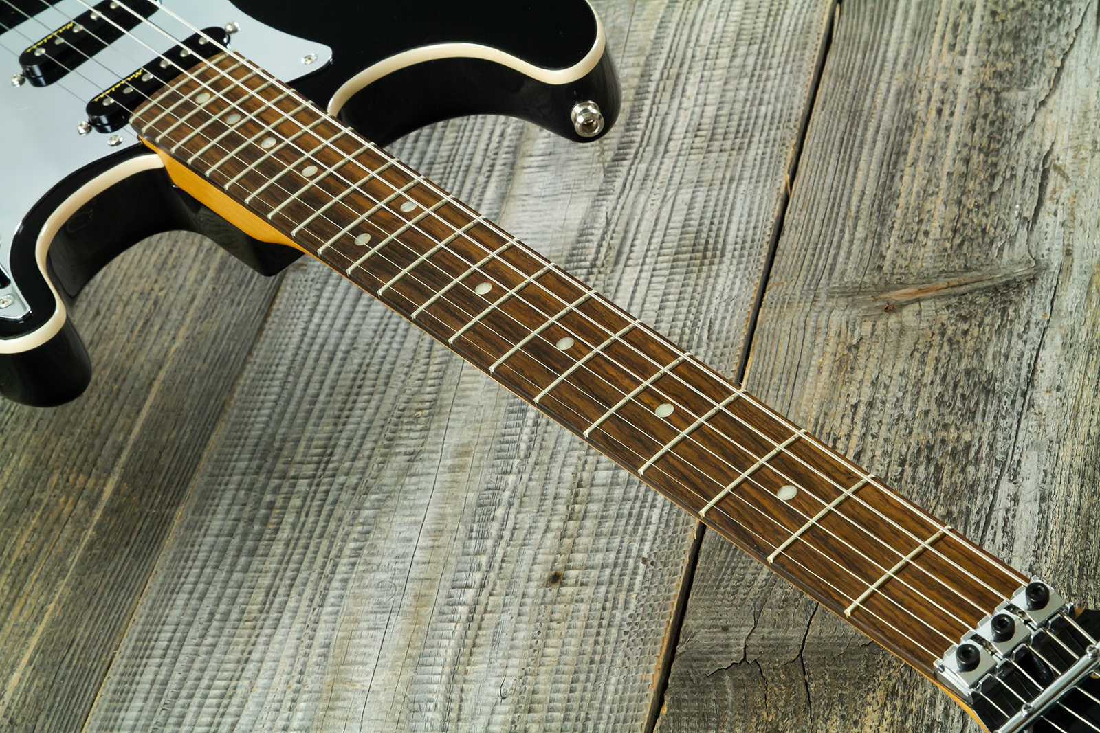 Fender Tom Morello Strat Mex Signature Hss Fr Rw #mx22308 - Black - Guitarra eléctrica con forma de str. - Variation 8
