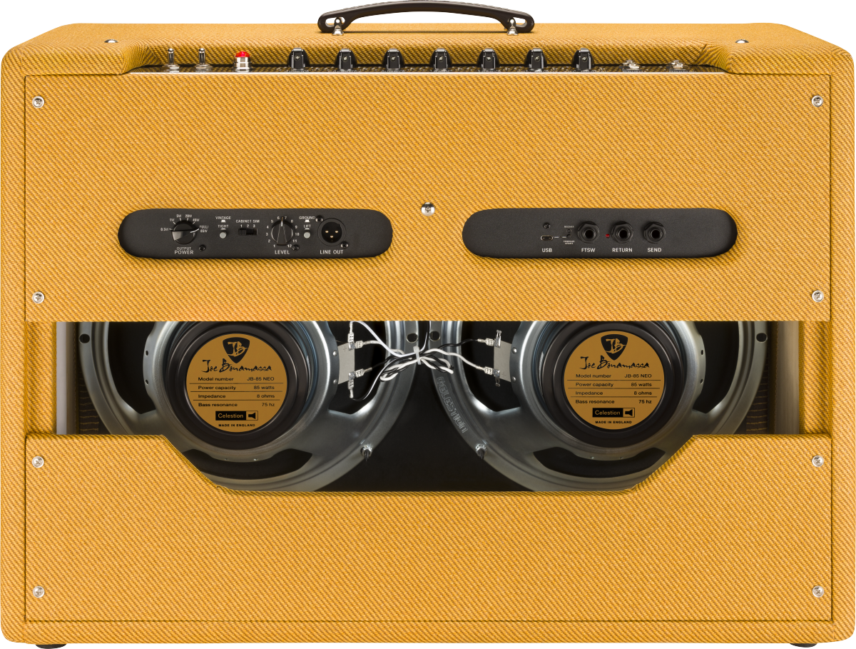 Fender Tone Master 59 Twin Joe Bonamassa Edition 1x12 60w - Combo amplificador para guitarra eléctrica - Variation 1