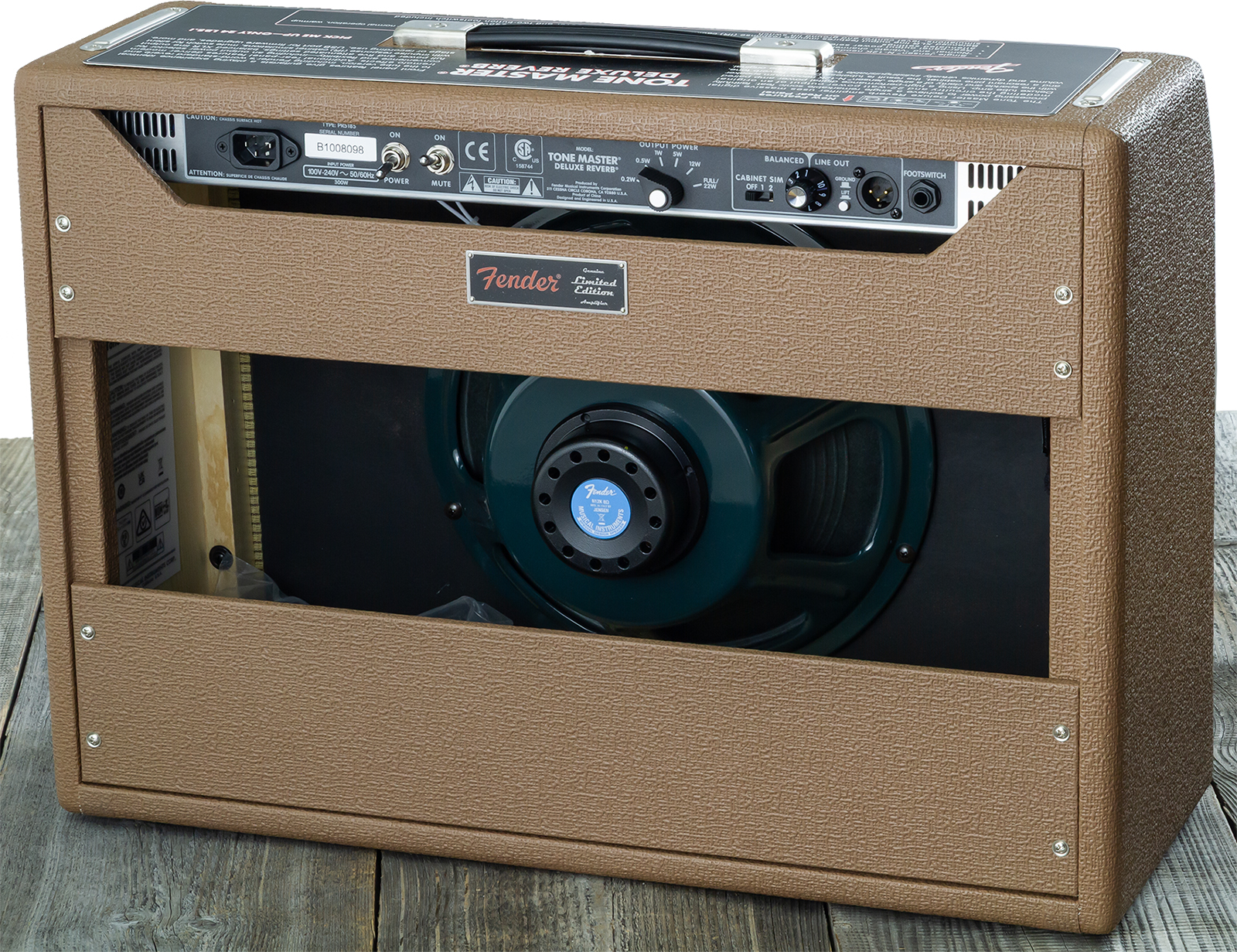 Fender Tone Master Deluxe Reverb Ltd 100w 1x12 Cocoa - Combo amplificador para guitarra eléctrica - Variation 1