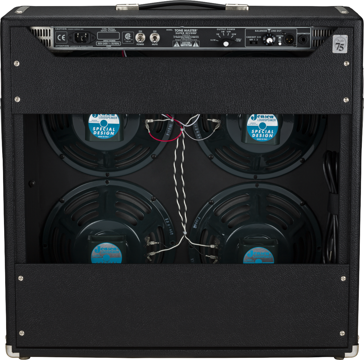 Fender Tone Master Super Reverb 200w 4x10 - Combo amplificador para guitarra eléctrica - Variation 1