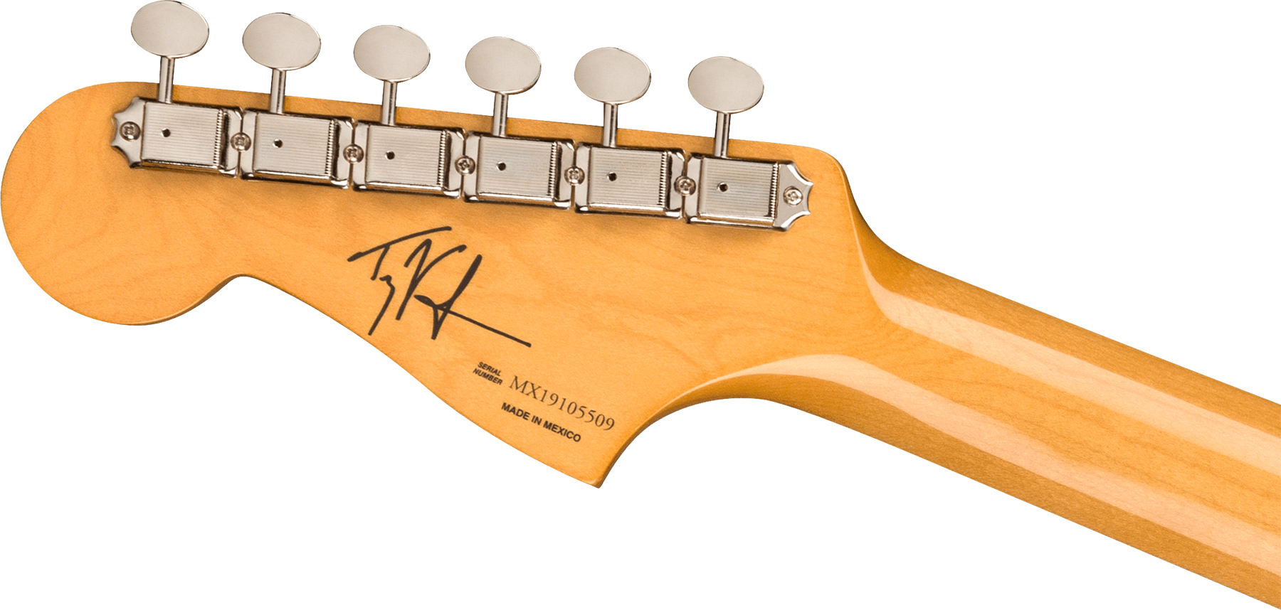 Fender Troy Van Leeuwen Jazzmaster Signature Mex Mn - Copper Age - Guitarra electrica retro rock - Variation 3