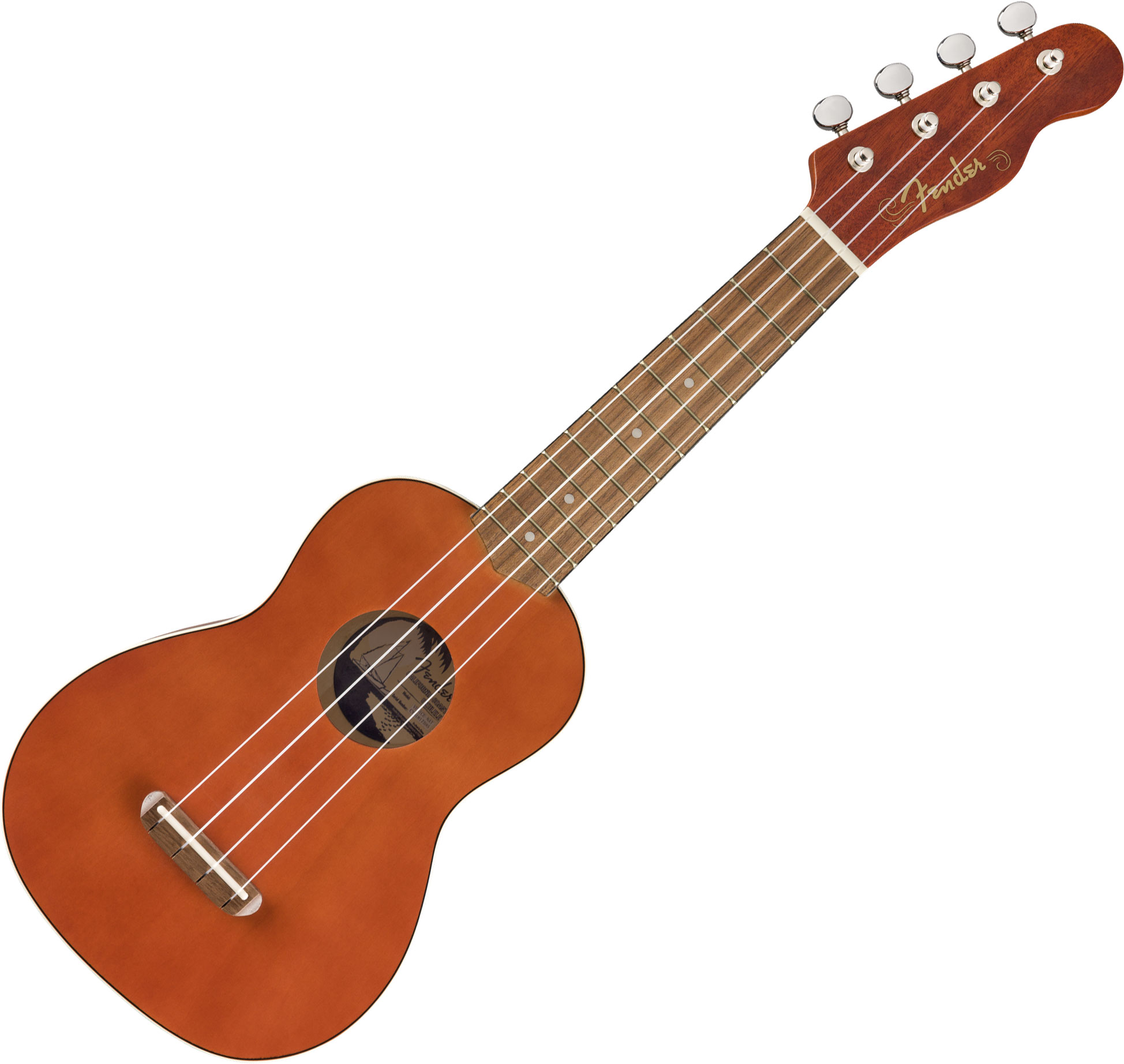 Ukulele Fender Venice Soprano Uke 2019 natural natural