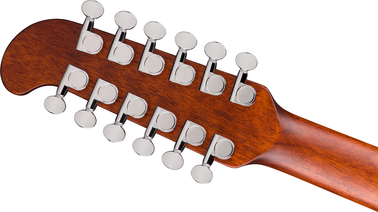 Fender Villager Deluxe E California Orchestra Om 12c Shsc Epicea Acajou Noy - Black - Guitarra folk - Variation 5