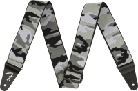 Weighless 2 Inches Camo Guitar Strap - Gray