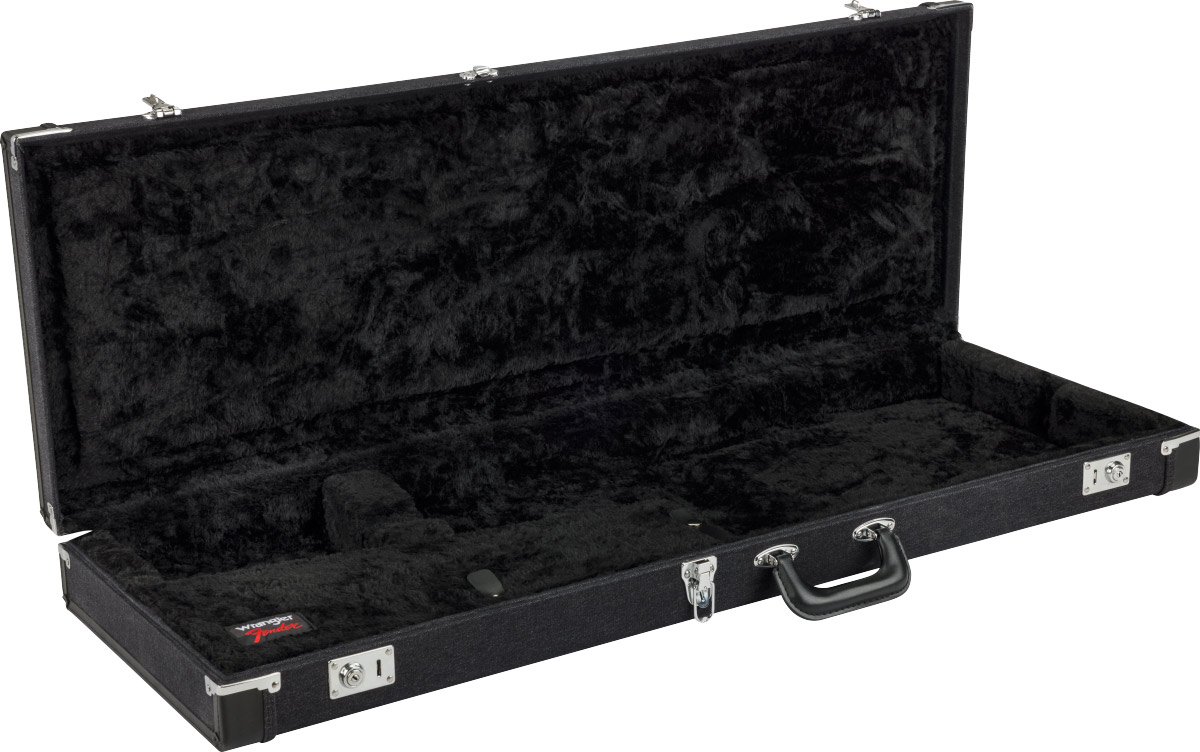 Fender X Wrangler Denim Strat/tele Electric Guitar Case Bois Black - Maleta para guitarra eléctrica - Variation 1