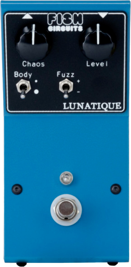 Fish Circuits Lunatique Fuzz Bleue - Pedal overdrive / distorsión / fuzz - Main picture