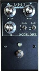 Pedal overdrive / distorsión / fuzz Fish circuits MODEL ONE OVERDRIVE LTD BLACK