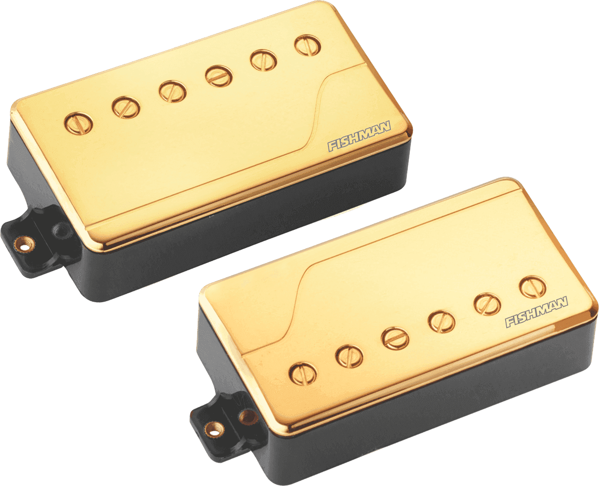 Fishman Fluence Classic Humbucker Set Gold - Pastilla guitarra eléctrica - Main picture