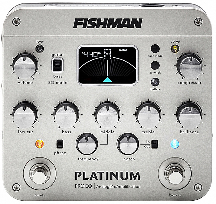 Fishman Platinum Pro Eq/di Analog Preamp - Preamplificador acústico - Main picture