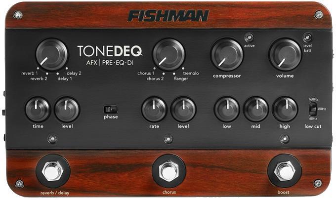 Preamplificador acústico Fishman                        ToneDEQ Preamp EQ