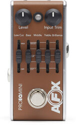 Preamplificador acústico Fishman                        AFX Pro EQ