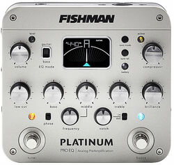 Preamplificador acústico Fishman                        Platinum Pro EQ/DI Analog Preamp