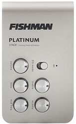 Preamplificador acústico Fishman                        Platinum Stage EQ/DI Analog Preamp