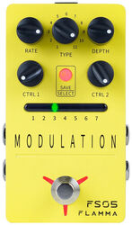 Pedal de chorus / flanger / phaser / modulación / trémolo Flamma FS05 Modulation