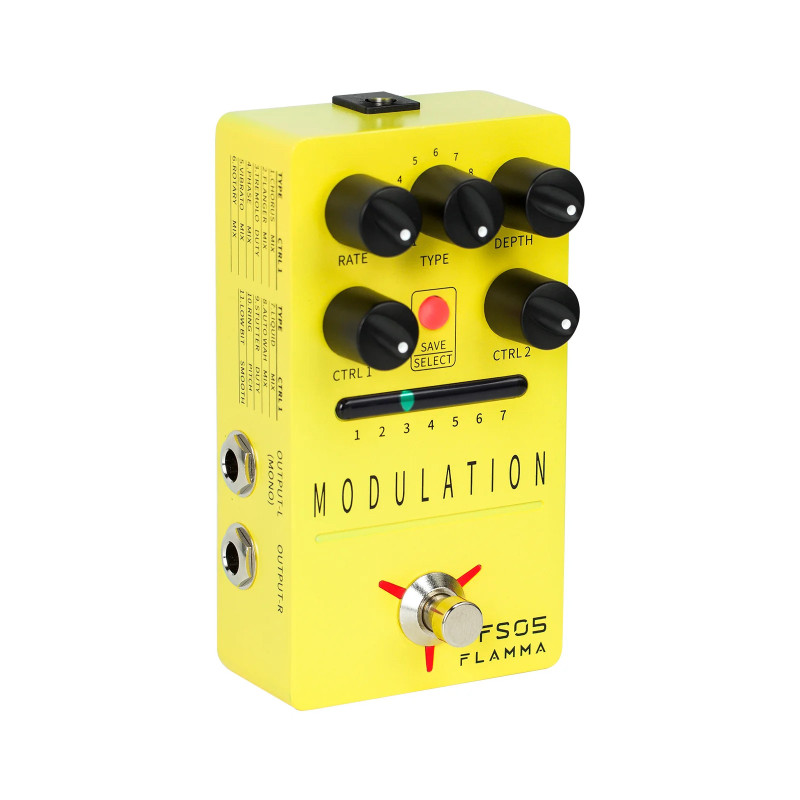 Flamma Fs05 Modulation - Pedal de chorus / flanger / phaser / modulación / trémolo - Variation 1