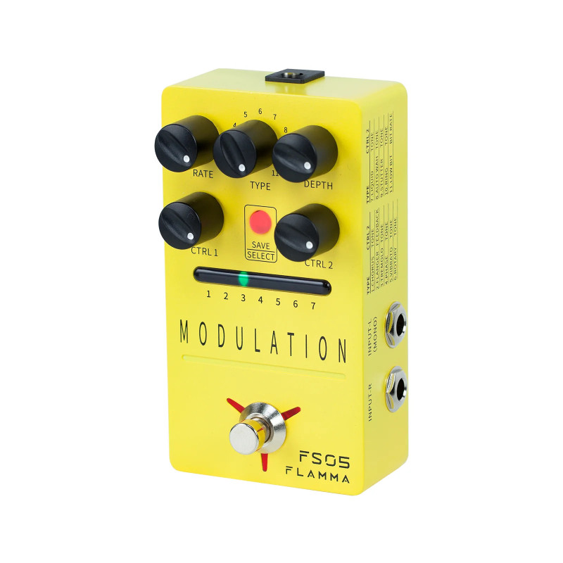 Flamma Fs05 Modulation - Pedal de chorus / flanger / phaser / modulación / trémolo - Variation 2