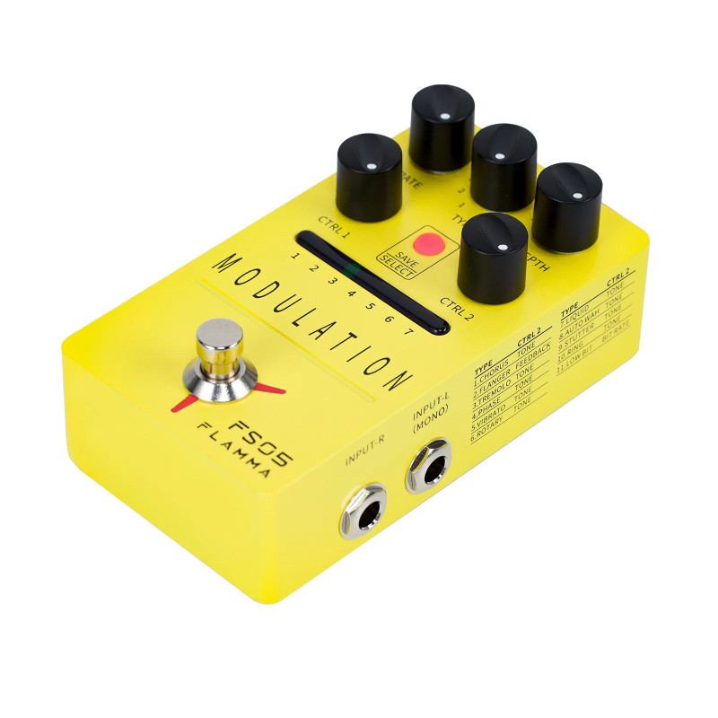 Flamma Fs05 Modulation - Pedal de chorus / flanger / phaser / modulación / trémolo - Variation 3