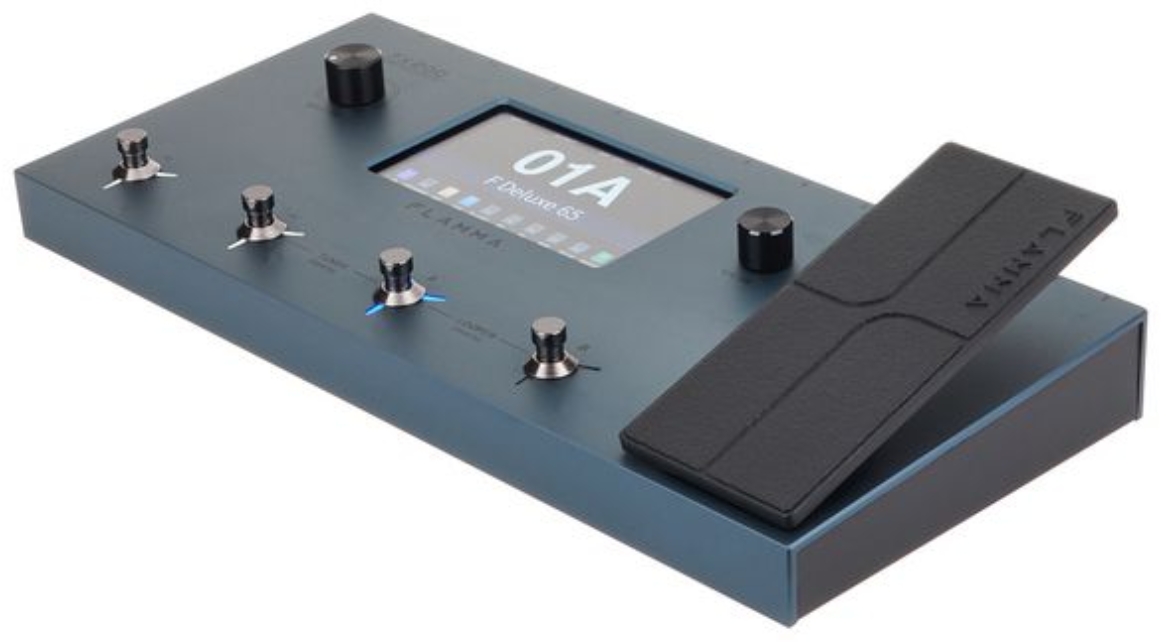 Flamma Fx200 Guitar Multi Effects Galaxy Blue - Pedalera multiefectos para guitarra eléctrica - Variation 2