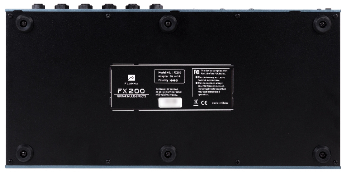 Flamma Fx200 Guitar Multi Effects Galaxy Blue - Pedalera multiefectos para guitarra eléctrica - Variation 5