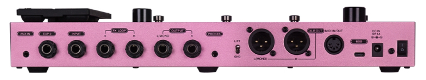 Flamma Fx200 Guitar Multi Effects Pink - Pedalera multiefectos para guitarra eléctrica - Variation 2