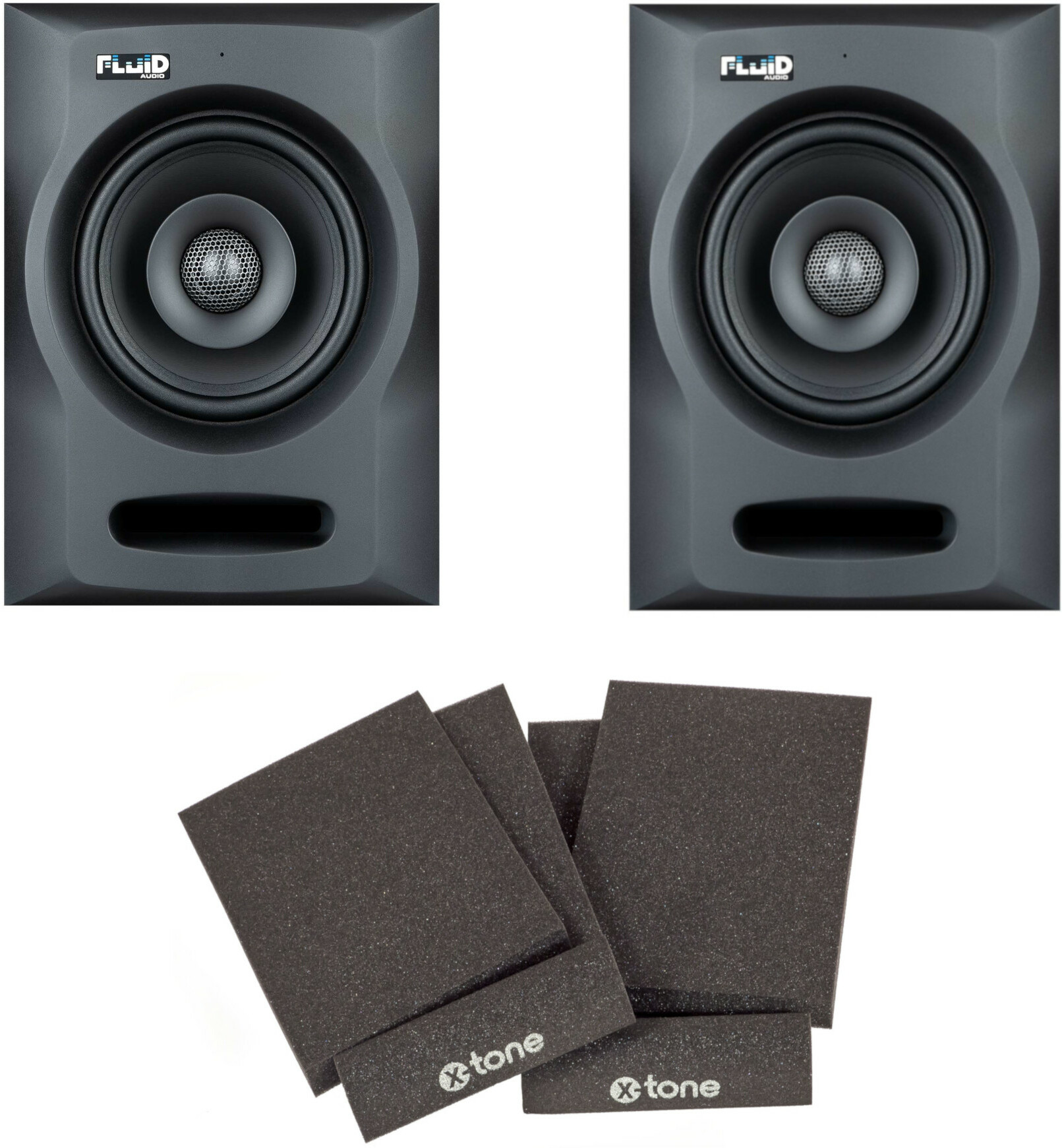 Fluid Audio Pack Paire De Fx 50 + Mousses Isolantes  X-tone Xi 7001 - Monitor de estudio activo - Main picture