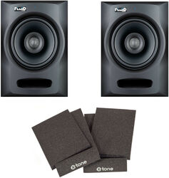 Monitor de estudio activo Fluid audio Pack Paire de FX 80 + Mousses Isolantes  X-TONE xi 7001