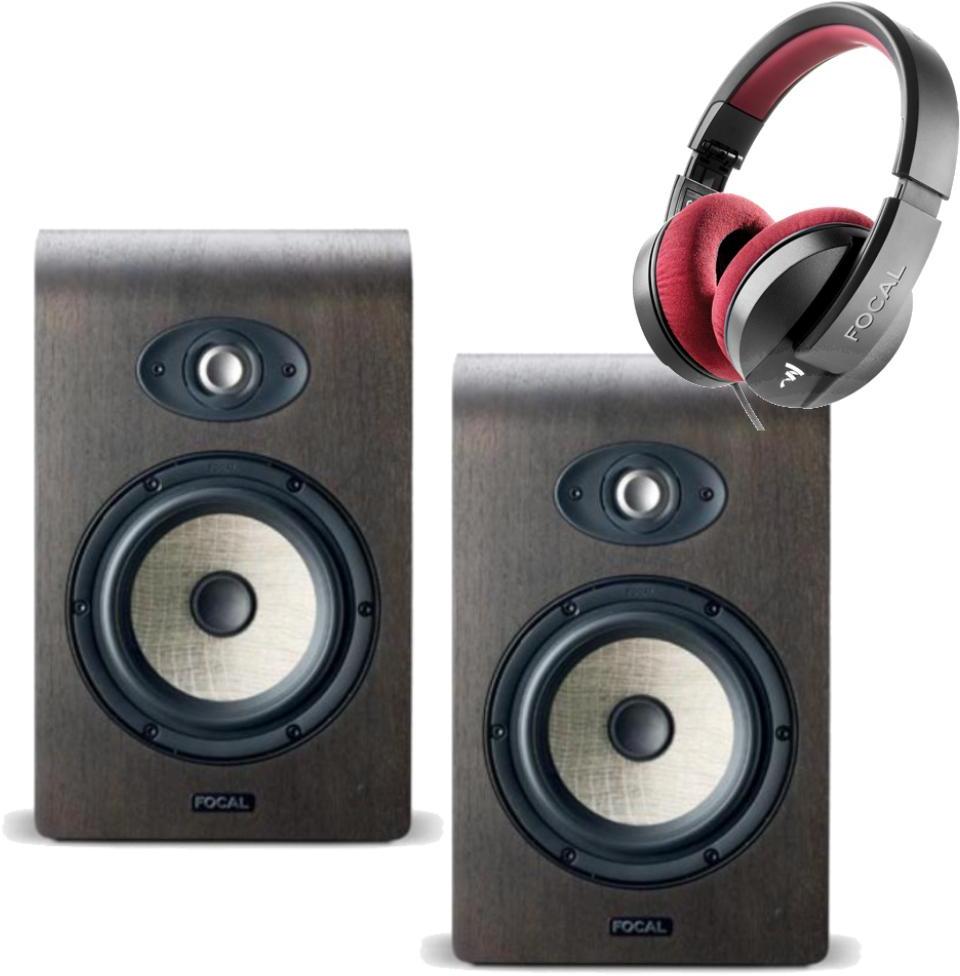 Monitor de estudio activo Focal Paire de Shape 65 + FOCAL Listen Pro