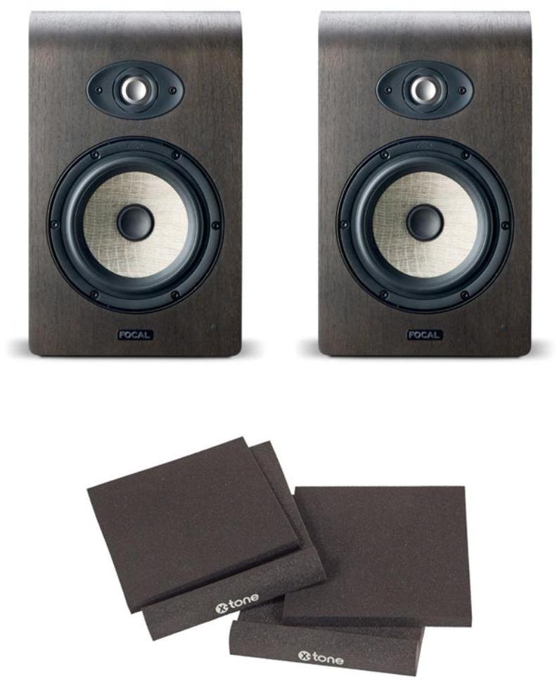 Monitor de estudio activo Focal Shape 65 + X-TONE xi 7001 Mousse Isolante Moniteurs (Paire)