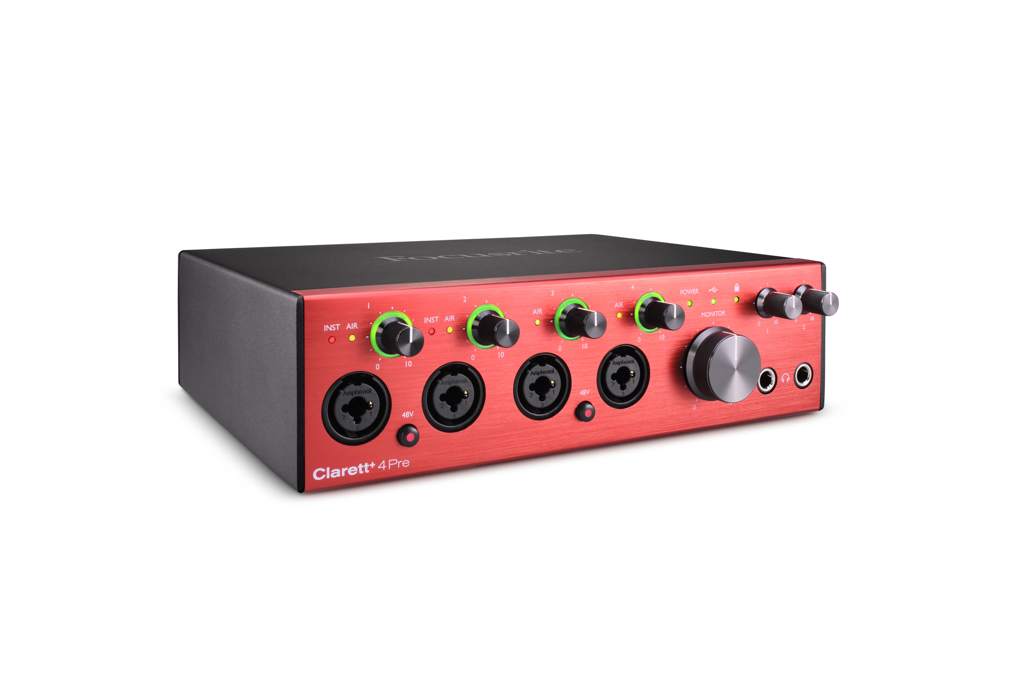 Focusrite Clarett + 4 Pre - Interface de audio USB - Variation 2