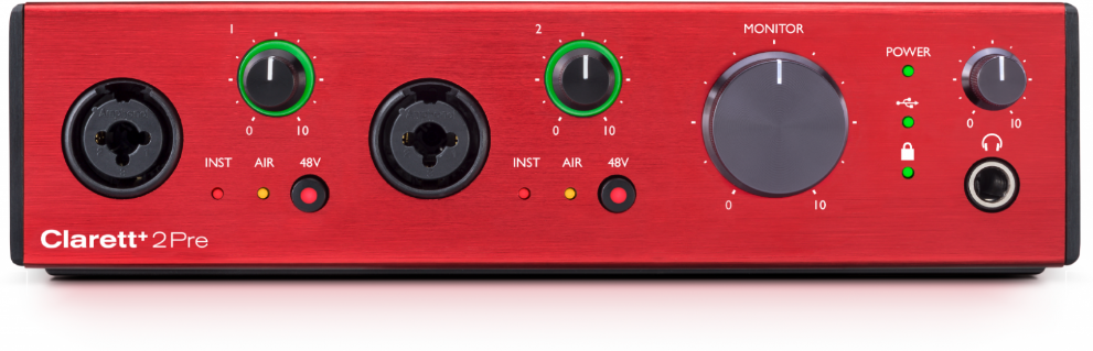 Focusrite Clarett + 2 Pre - Interface de audio USB - Main picture