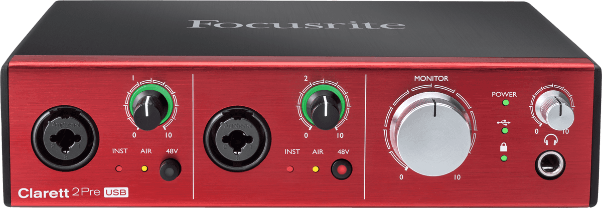 Focusrite Clarett 2pre Usb - Interface de audio USB - Main picture