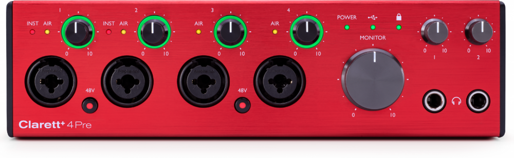 Focusrite Clarett + 4 Pre