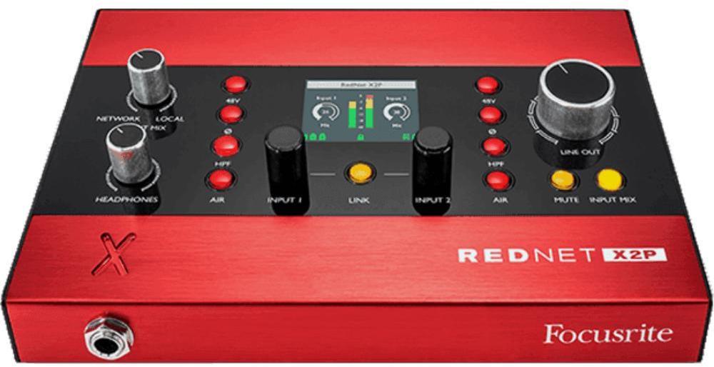 Otros formatos (madi, dante, pci...) Focusrite REDNET - X2P