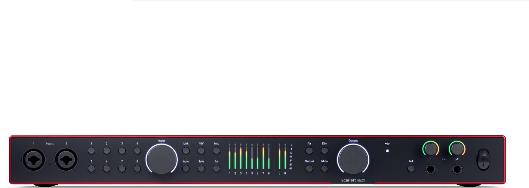 Focusrite Scarlett 18i20 De 4e Generation - Interface de audio USB - Main picture