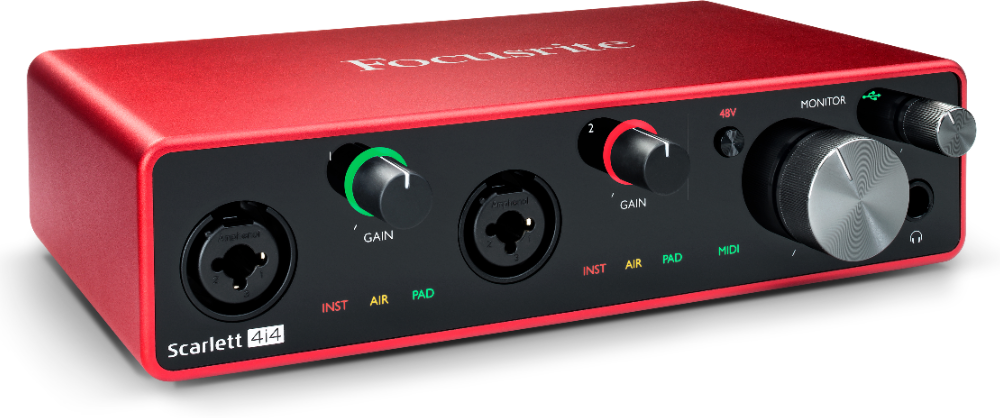 Focusrite Scarlett 4i4 G3 - Interface de audio USB - Main picture