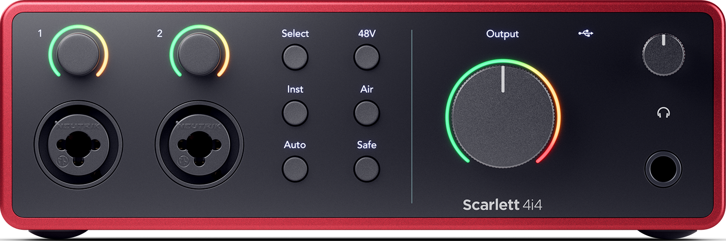 Focusrite Scarlett 4i4 G4 - Interface de audio USB - Main picture