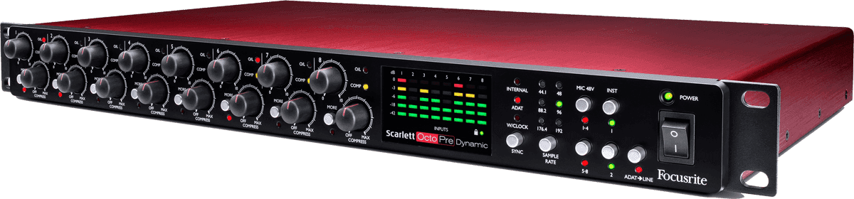 Focusrite Scarlett Octopre Dynamic - Preamplificador - Main picture