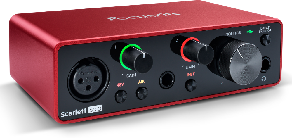 Focusrite Scarlett Solo G3 - Interface de audio USB - Main picture