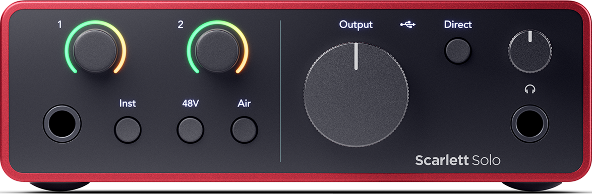 Focusrite Scarlett Solo G4 - Interface de audio USB - Main picture