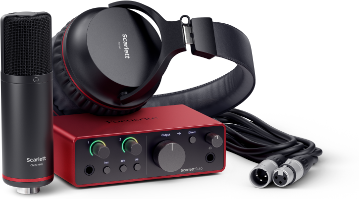 Focusrite Scarlett Solo G4 Studio - Pack Home Estudio - Main picture