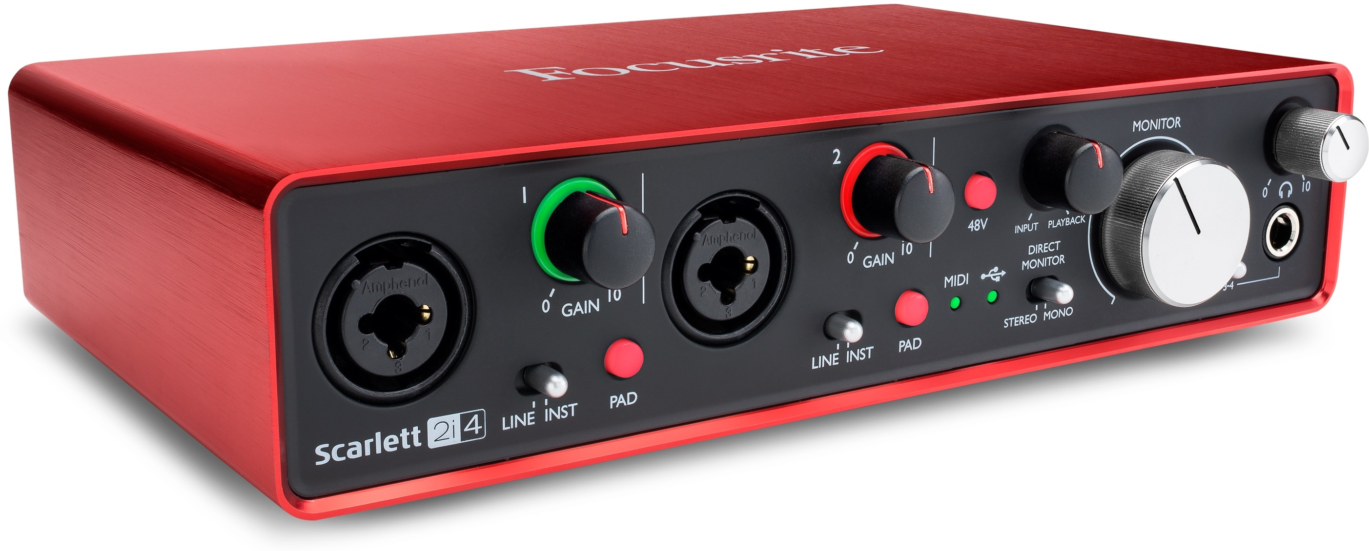 Focusrite Scarlett2 2i4 - Interface de audio USB - Main picture