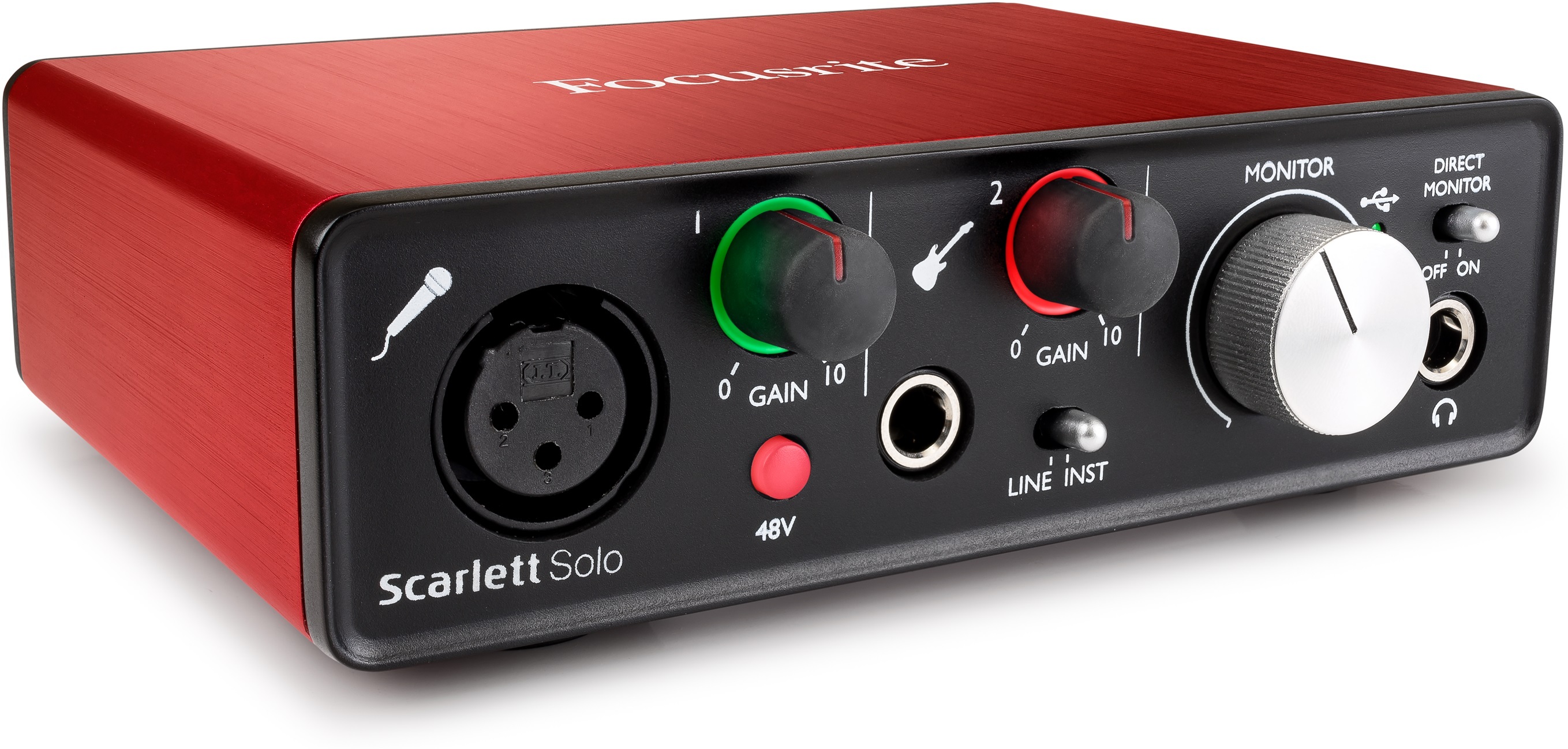 Focusrite Scarlett2 Solo - Interface de audio USB - Main picture