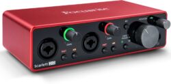 Interface de audio usb Focusrite Scarlett 2I2 G3