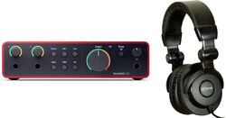Pack home estudio Focusrite SCARLETT 2i2 G4  + X-HP1