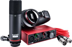 Pack home estudio Focusrite Scarlett 3 Solo Studio