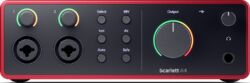 Interface de audio usb Focusrite Scarlett 4i4 G4
