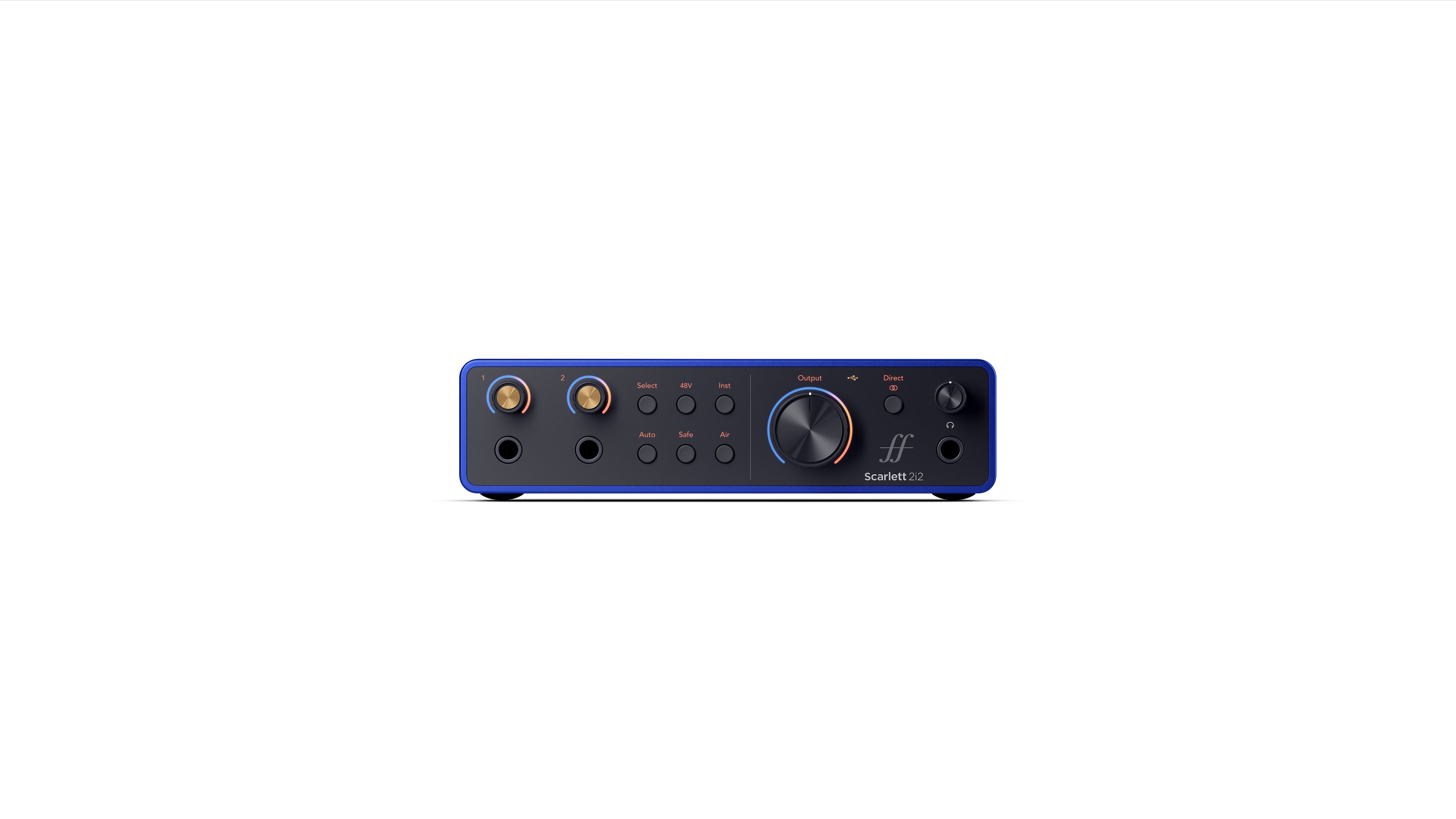 Focusrite Scarlett 2i2 G4 Ae Blue - Interface de audio USB - Variation 2