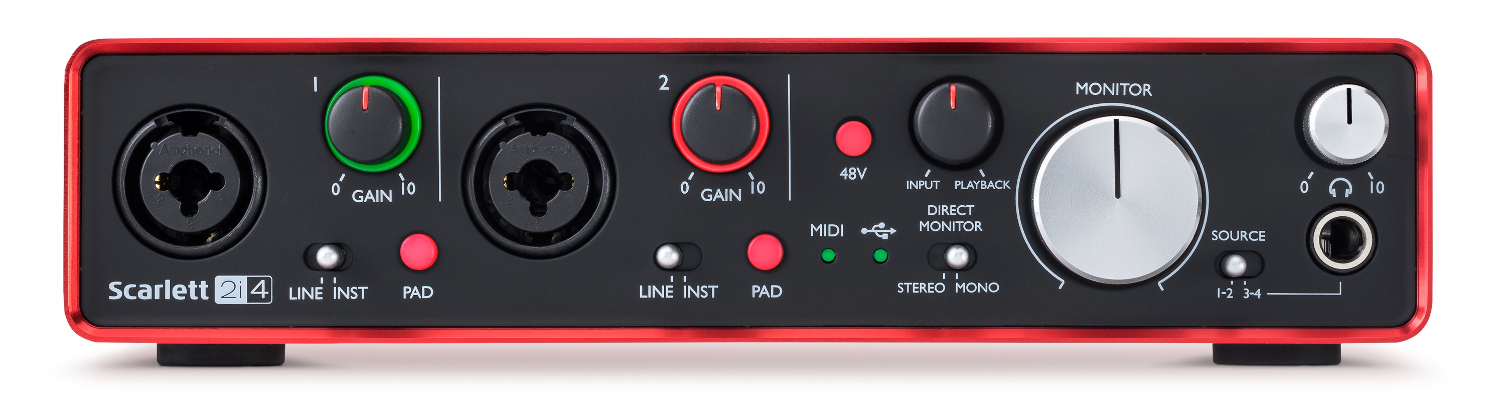 Focusrite Scarlett2 2i4 - Interface de audio USB - Variation 2